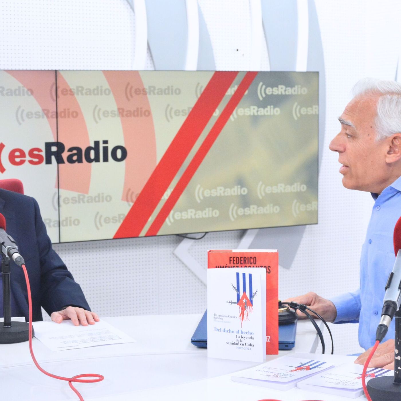 Jiménez Losantos entrevista al médico cubano Tony Guedes