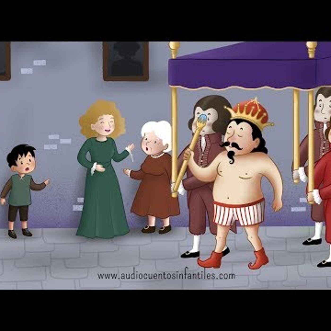 002. El traje nuevo del emperador  Audio cuentos infantiles